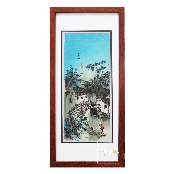 กรอบรูป-ตัวอักษรจีน-ภาพสไตล์จีน-Chinese Painting Frame